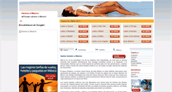 Desktop Screenshot of aereosmexico.com.mx